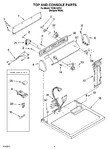 Diagram for 02 - Top And Console Parts