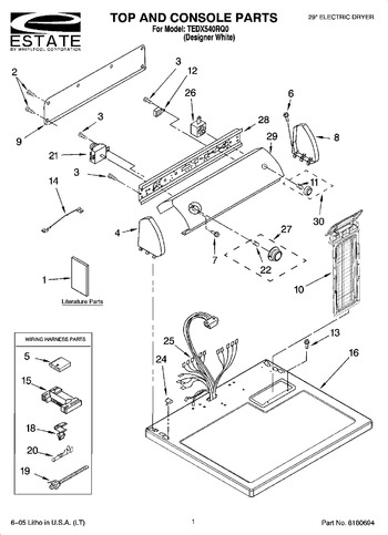 Diagram for TEDX540RQ0