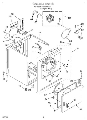 Diagram for TEDX640EQ1