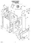 Diagram for 02 - Cabinet Parts