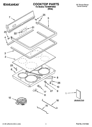 Diagram for TES400PXMQ0