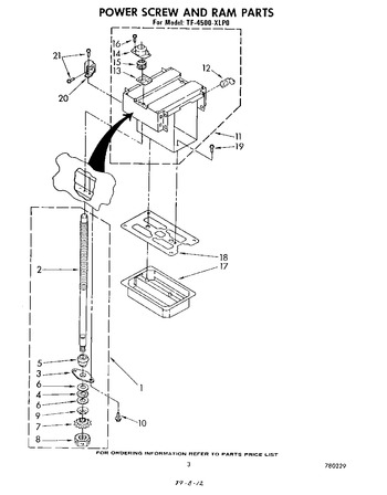 Diagram for TF4500XLP0