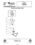 Diagram for 01 - Motor And Drive , Lit/optional