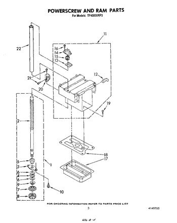 Diagram for TF4500XRP3