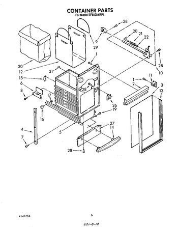 Diagram for TF8500XRP1