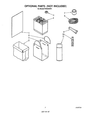 Diagram for TF8500XRP1