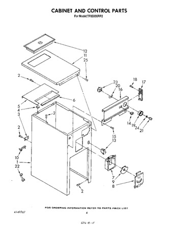 Diagram for TF8500XRP2