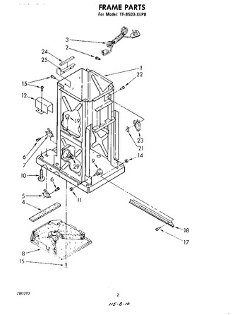 Diagram for TF8503XLP0