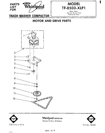 Diagram for TF8503XLP1