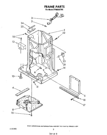 Diagram for TF8600XTP0