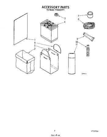 Diagram for TF8600XTP1