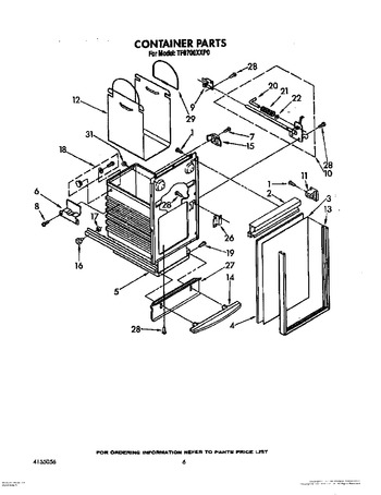 Diagram for TF8700XXP0