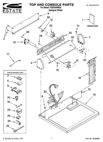 Diagram for TGDX540RQ0