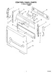 Diagram for 02 - Control Panel