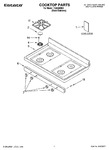 Diagram for 01 - Cooktop Parts