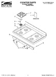 Diagram for 01 - Cooktop Parts