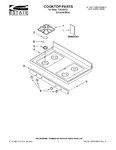 Diagram for 01 - Cooktop Parts