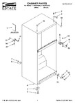 Diagram for 01 - Cabinet Parts