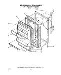 Diagram for 08 - Refrigerator Door, Lit/optional