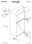 Diagram for 01 - Cabinet Parts