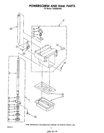 Diagram for TU4000XRP0