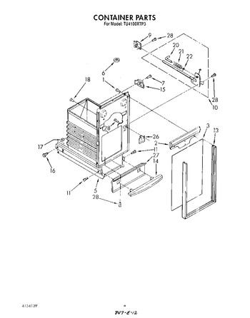 Diagram for TU4100XTP3