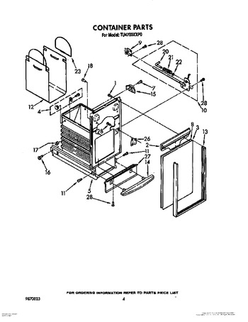 Diagram for TU4700XXP0