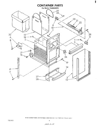 Diagram for TU8000XRP0