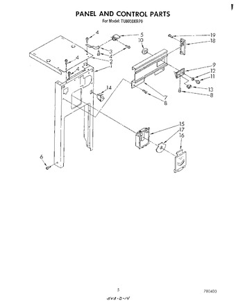 Diagram for TU8000XRP0