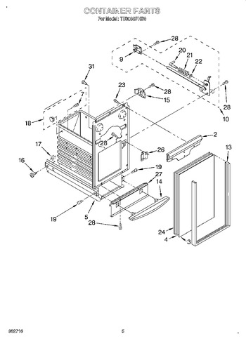 Diagram for TU800SPHB0