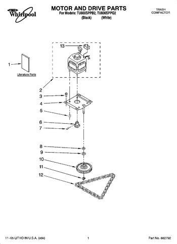 Diagram for TU800SPPB2