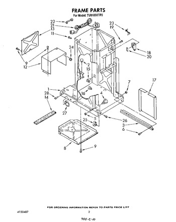 Diagram for TU8100XTP0