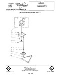 Diagram for 01 - Motor And Drive , Lit/optional