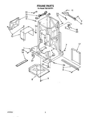 Diagram for TU8150XTP1