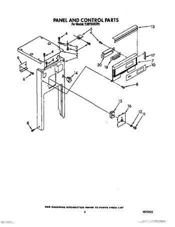 Diagram for TU8750XXP0