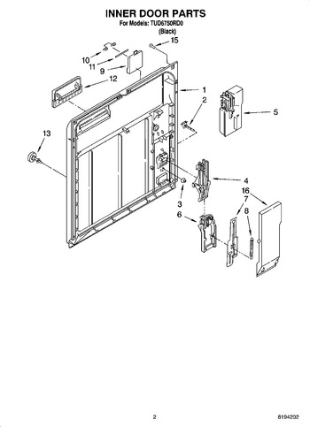 Diagram for TUD6750RD0