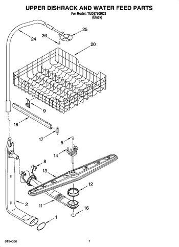 Diagram for TUD6750RD2