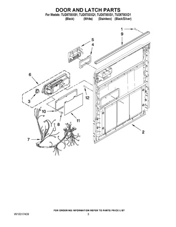 Diagram for TUD8700XB1