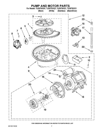 Diagram for TUD8700XB1