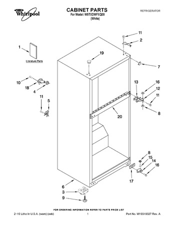 Diagram for W5TXDWFXQ00