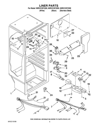 Diagram for W8RXCGFXS00