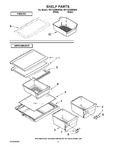 Diagram for 06 - Shelf Parts