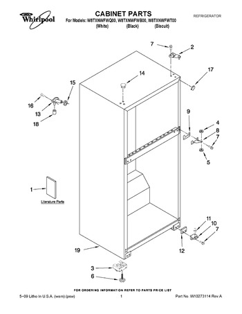 Diagram for W8TXNWFWQ00