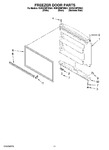 Diagram for 06 - Freezer Door Parts, Optional Parts