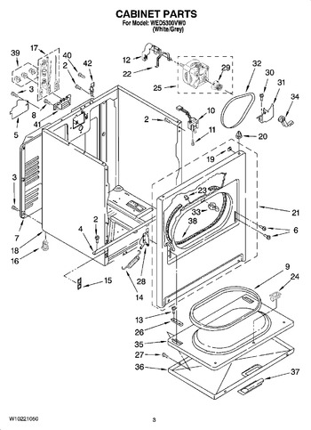 Diagram for WED5300VW0