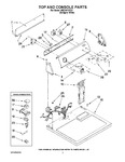 Diagram for 02 - Top And Console Parts