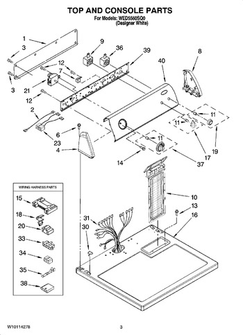 Diagram for WED5560SQ0