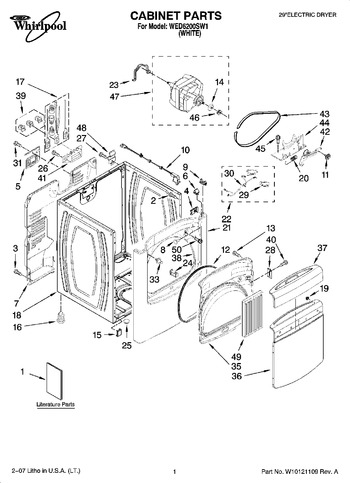 Diagram for WED6200SW1