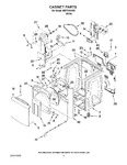 Diagram for 02 - Cabinet Parts