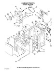 Diagram for 02 - Cabinet Parts